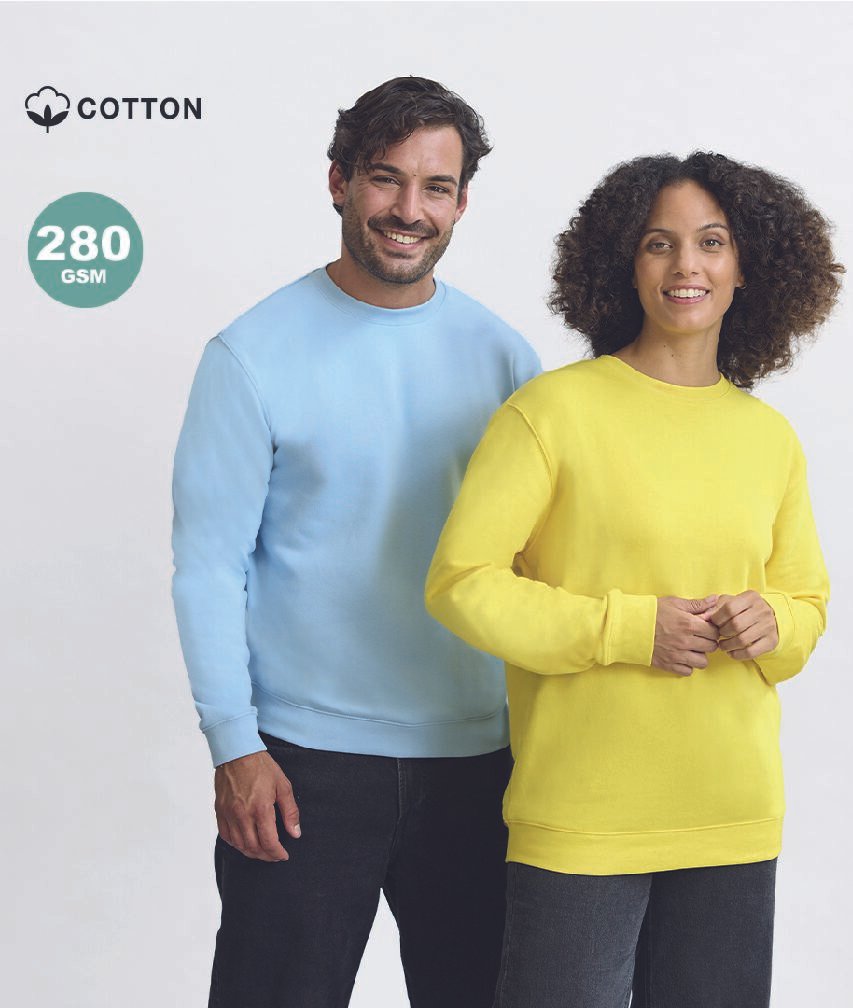Sudadera cerrada clásica (incluido impresión a todo color 1 posición)